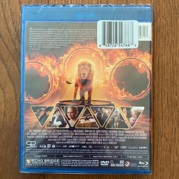 New Circus Noel Blu-Ray + DVD Combo Pack Family Drama - Picture 2 of 2